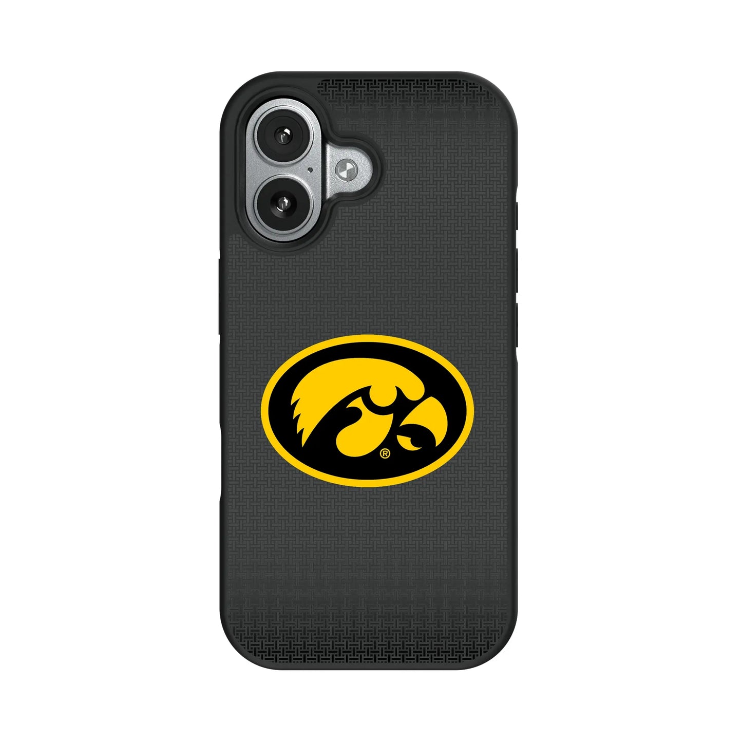 University of Iowa Hawkeyes Linen Bump Phone Case for Apple iPhone