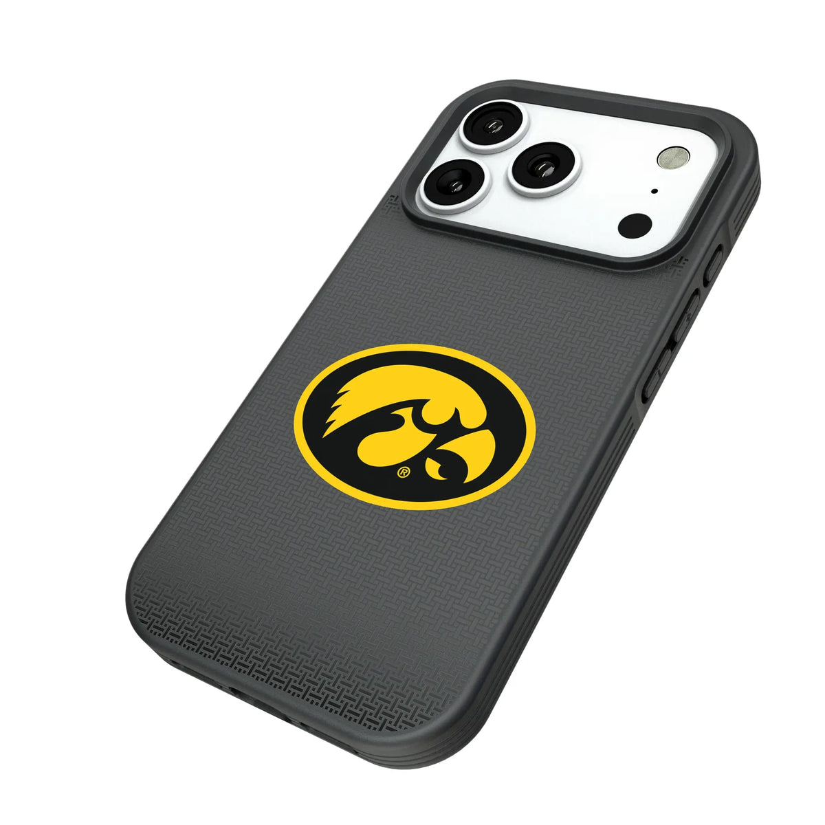 University of Iowa Hawkeyes Linen Bump Phone Case for Apple iPhone