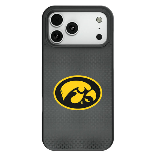 University of Iowa Hawkeyes Linen Bump Phone Case for Apple iPhone