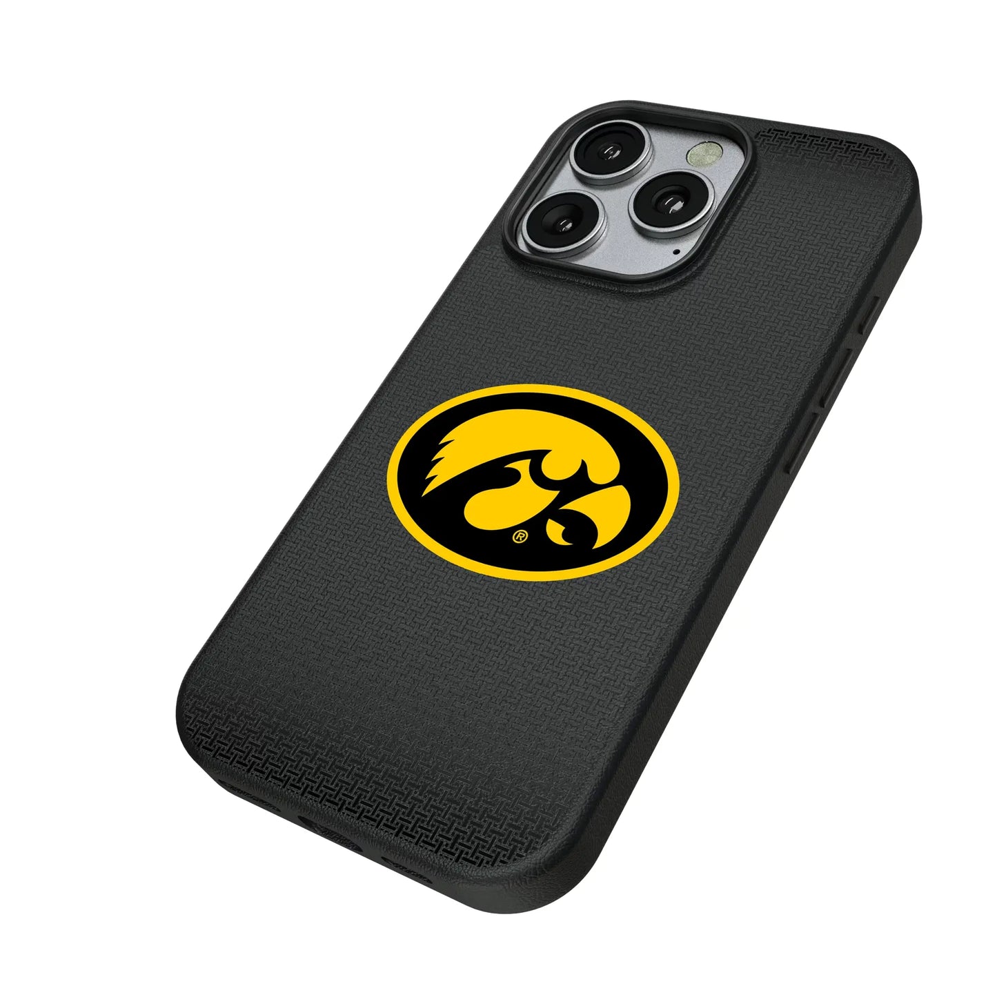 University of Iowa Hawkeyes Linen MagSafe Compatible Phone Case for Apple iPhone
