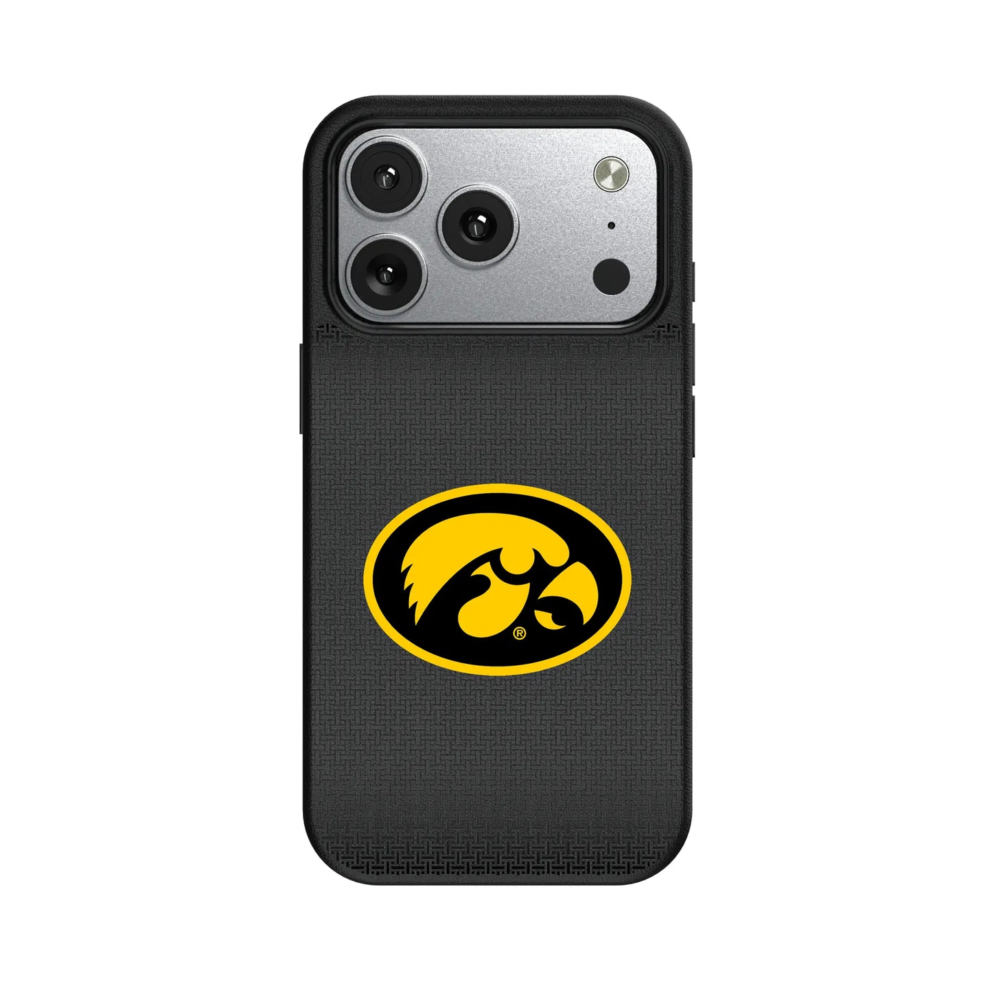 University of Iowa Hawkeyes Linen MagSafe Compatible Phone Case for Apple iPhone