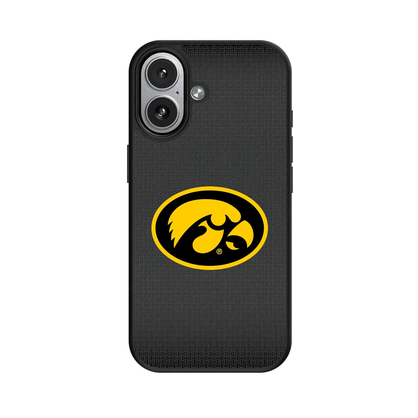 University of Iowa Hawkeyes Linen MagSafe Compatible Phone Case for Apple iPhone