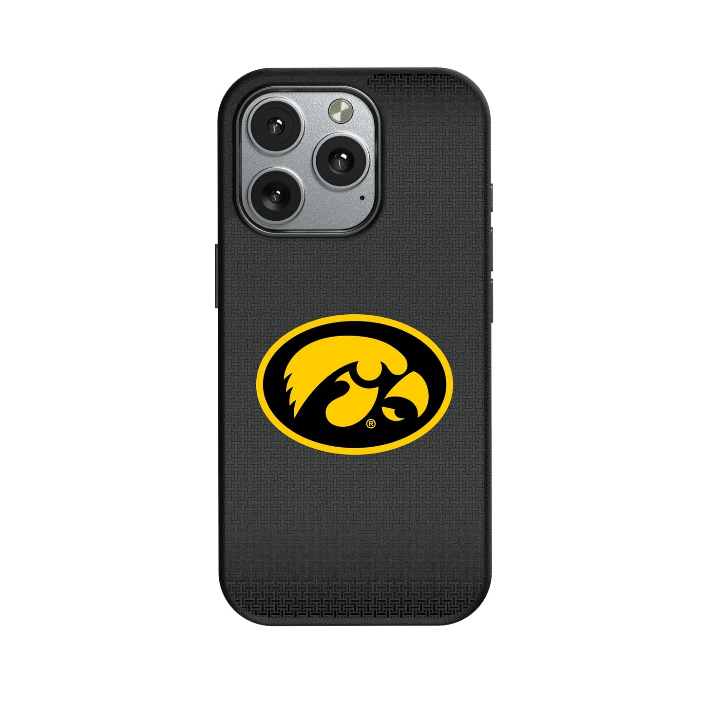 University of Iowa Hawkeyes Linen MagSafe Compatible Phone Case for Apple iPhone