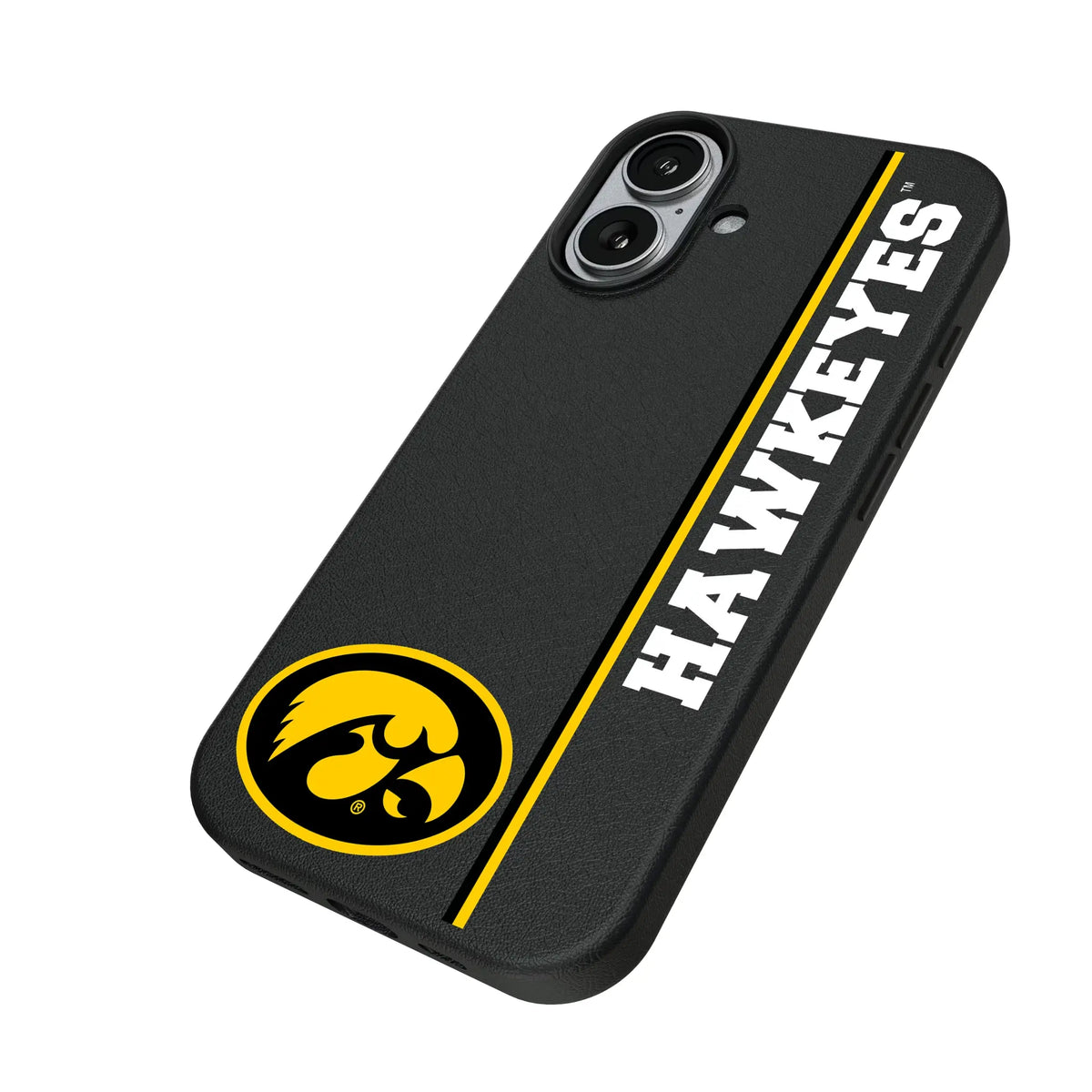 University of Iowa Hawkeyes Sidebar MagSafe Compatible Phone Case for Apple iPhone