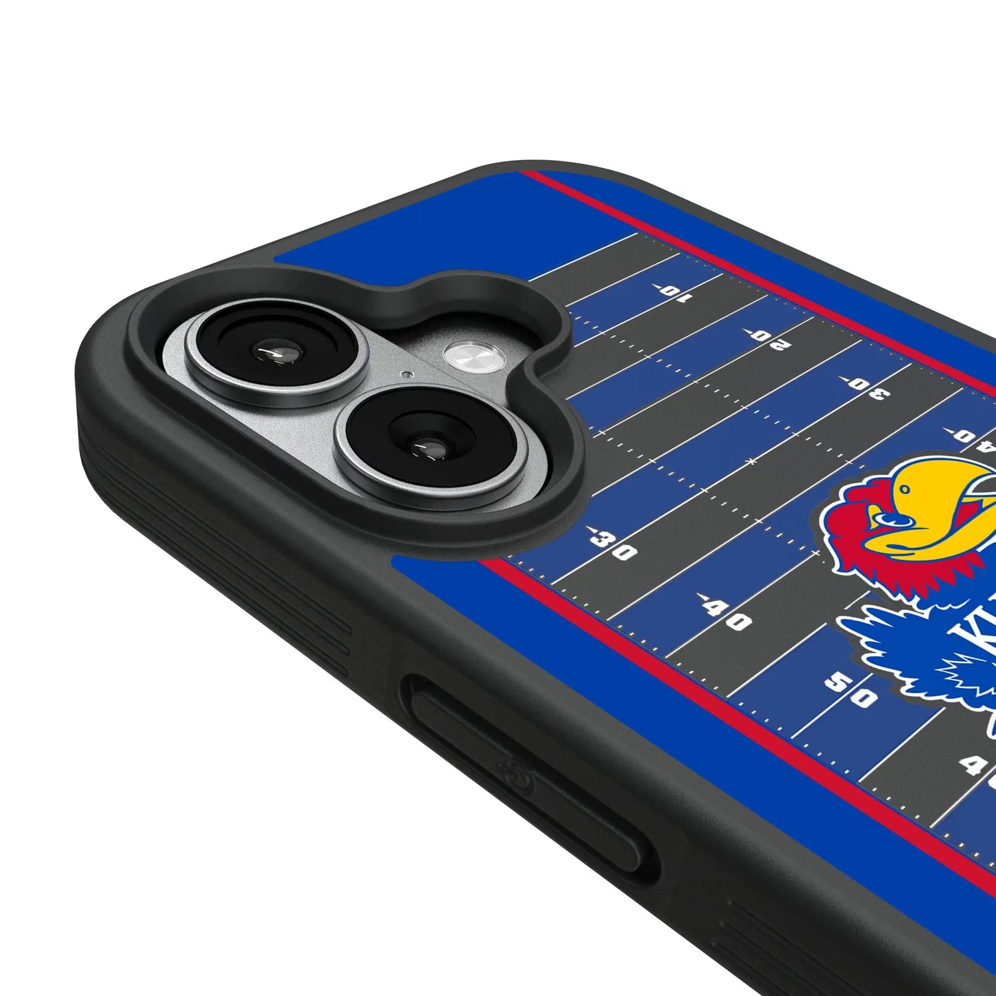 University of Kansas Jayhawks Field Bump Phone Case for Apple iPhone