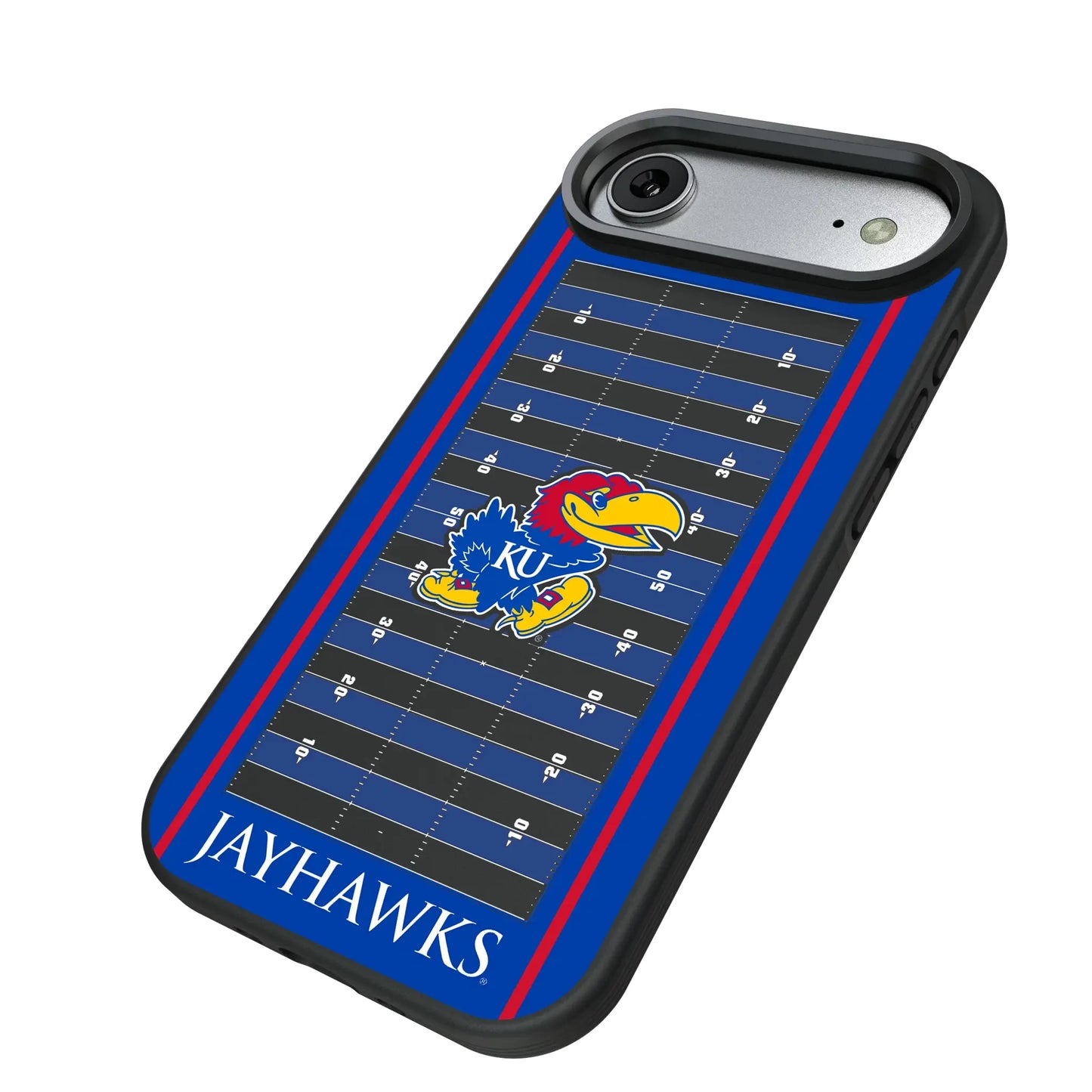 University of Kansas Jayhawks Field Bump Phone Case for Apple iPhone