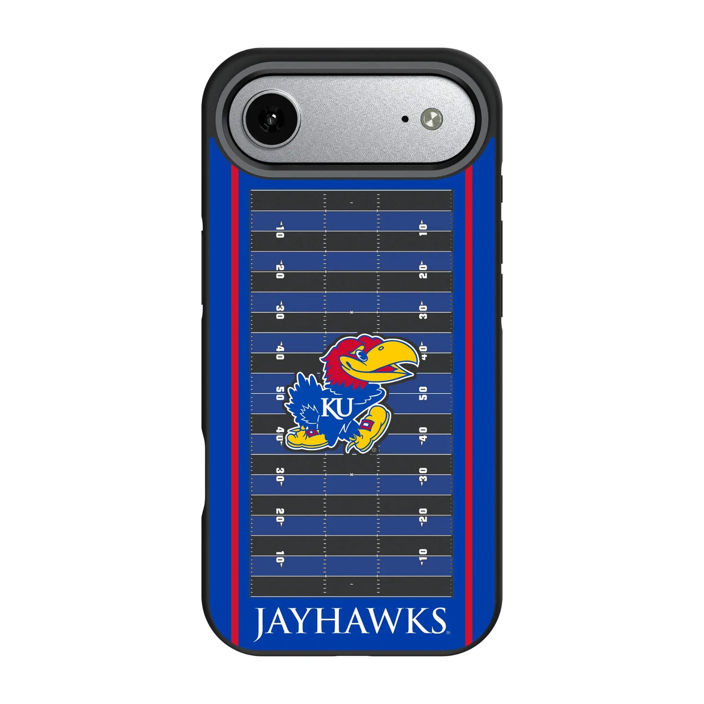 University of Kansas Jayhawks Field Bump Phone Case for Apple iPhone