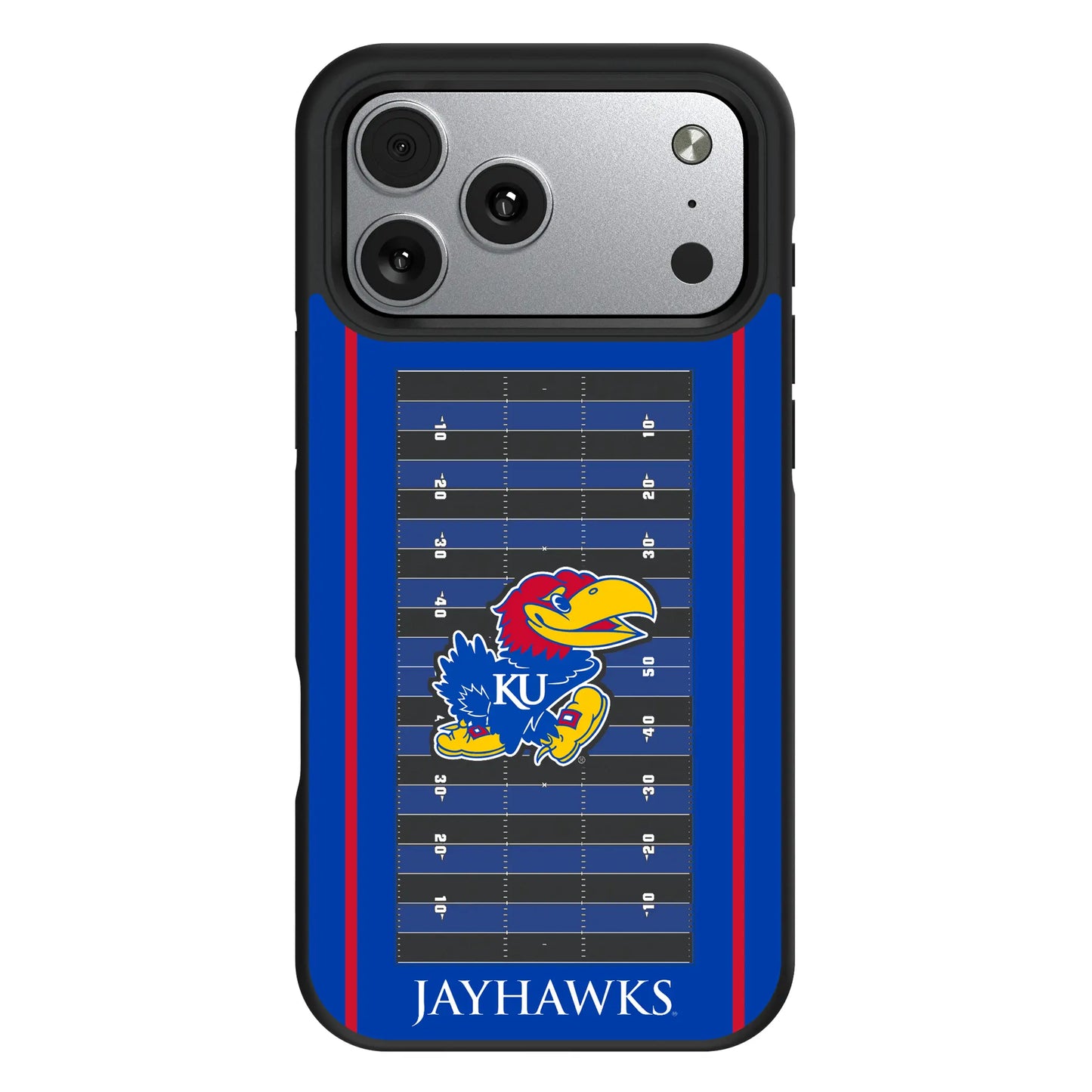 University of Kansas Jayhawks Field Bump Phone Case for Apple iPhone