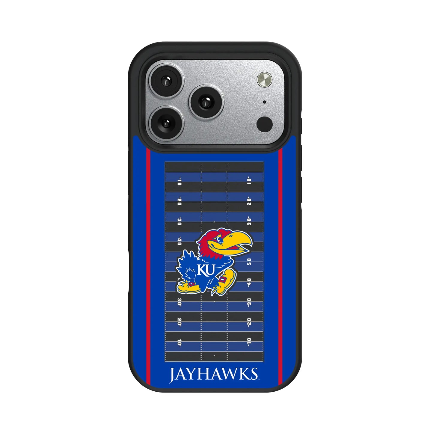 University of Kansas Jayhawks Field Bump Phone Case for Apple iPhone
