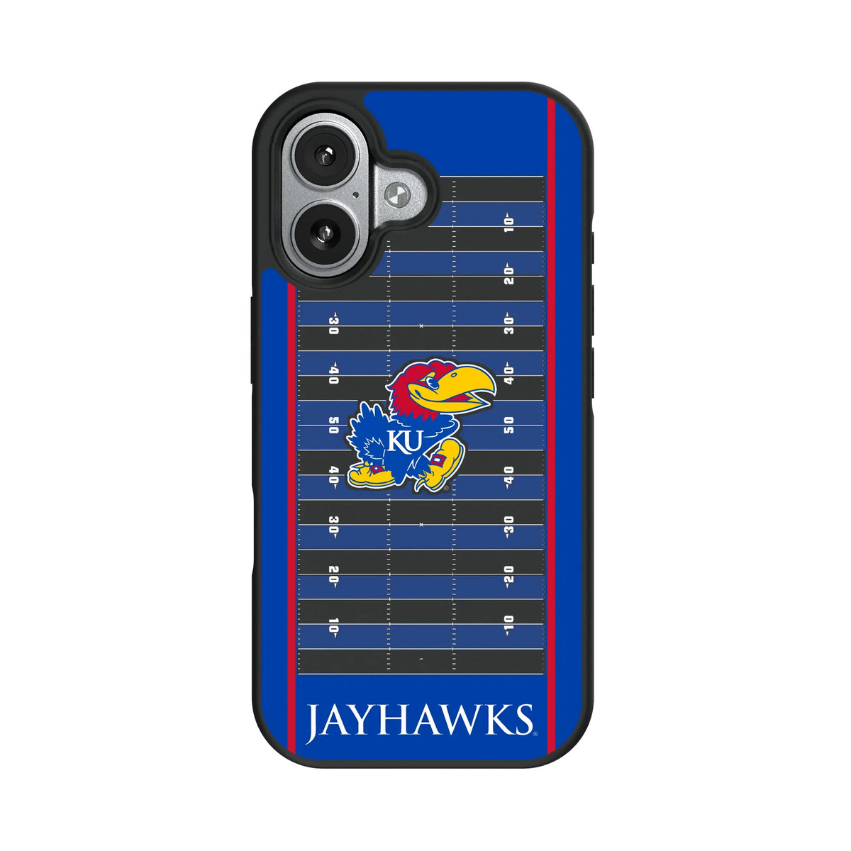 University of Kansas Jayhawks Field Bump Phone Case for Apple iPhone