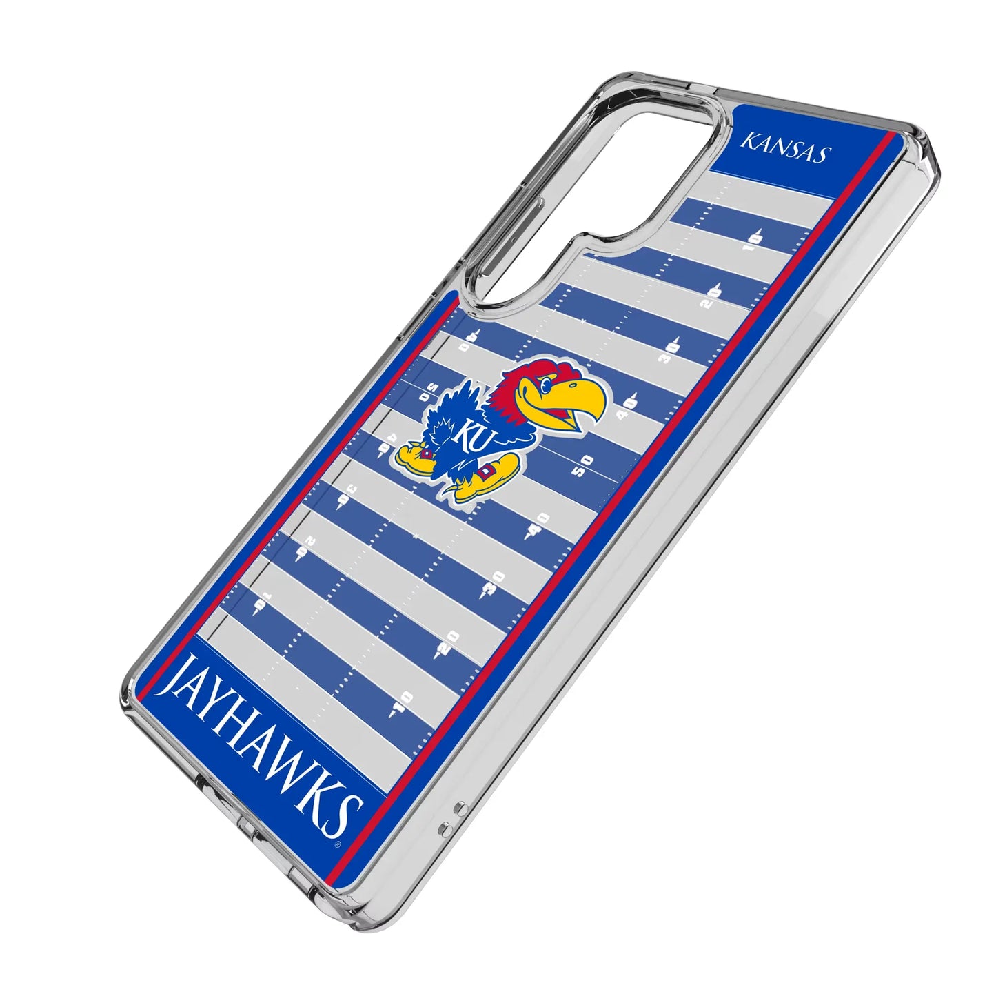 University of Kansas Jayhawks Field Clear Phone Case for Samsung Galaxy