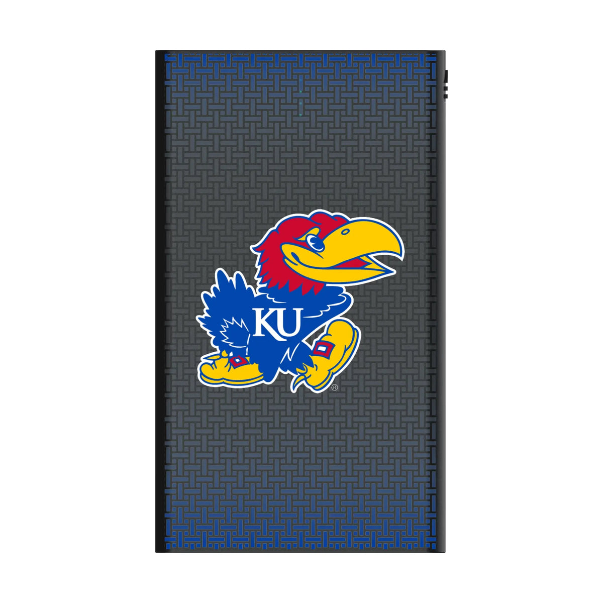 University of Kansas Jayhawks Linen 5000mAh Flat Powerbank