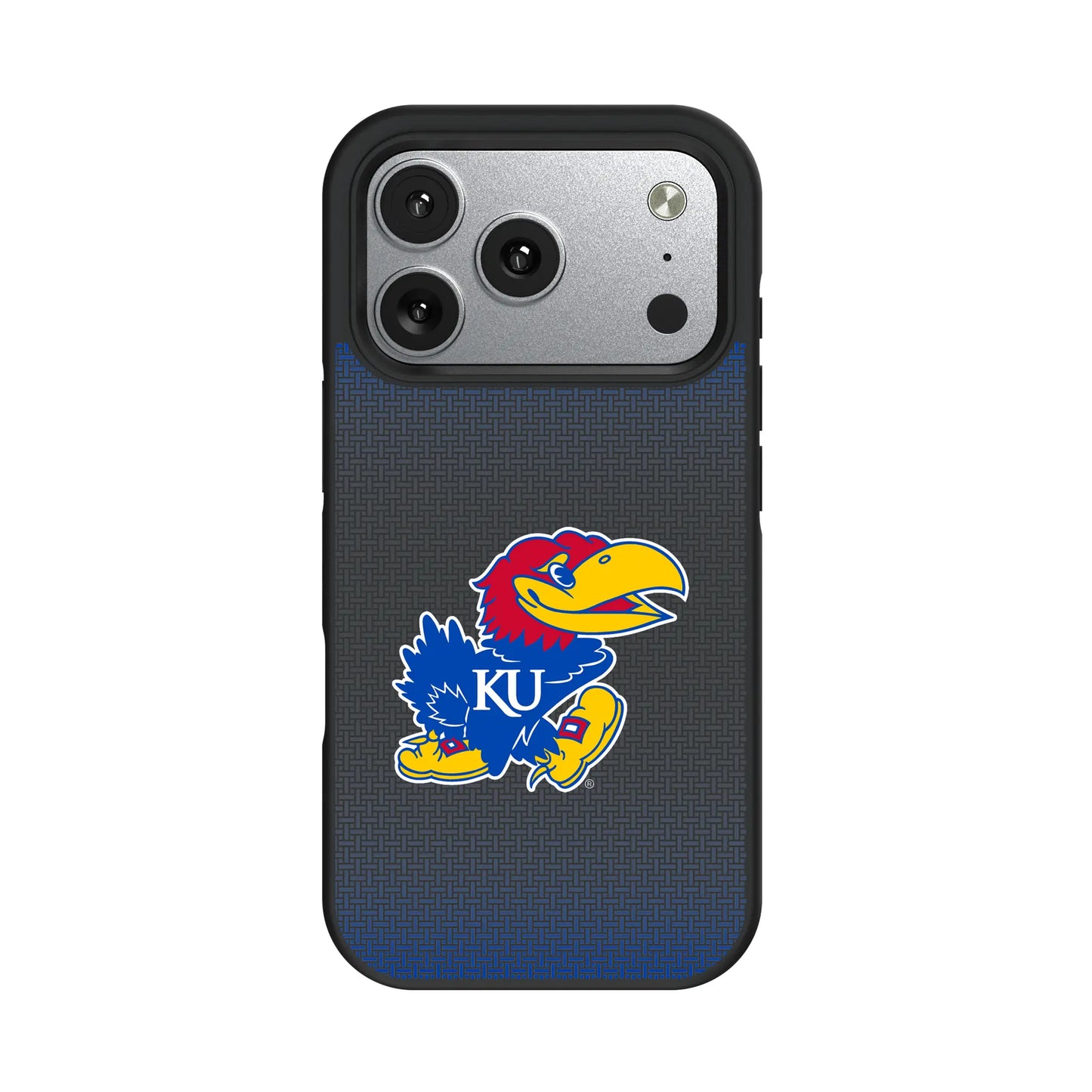 University of Kansas Jayhawks Linen Bump Phone Case for Apple iPhone