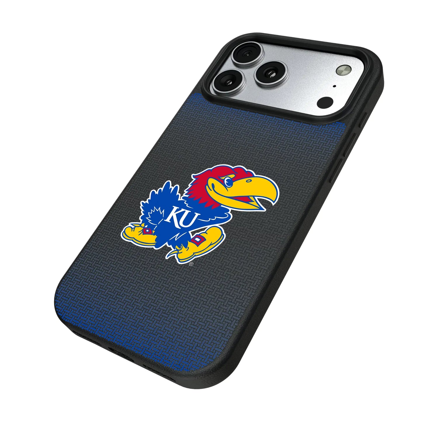University of Kansas Jayhawks Linen MagSafe Compatible Phone Case for Apple iPhone