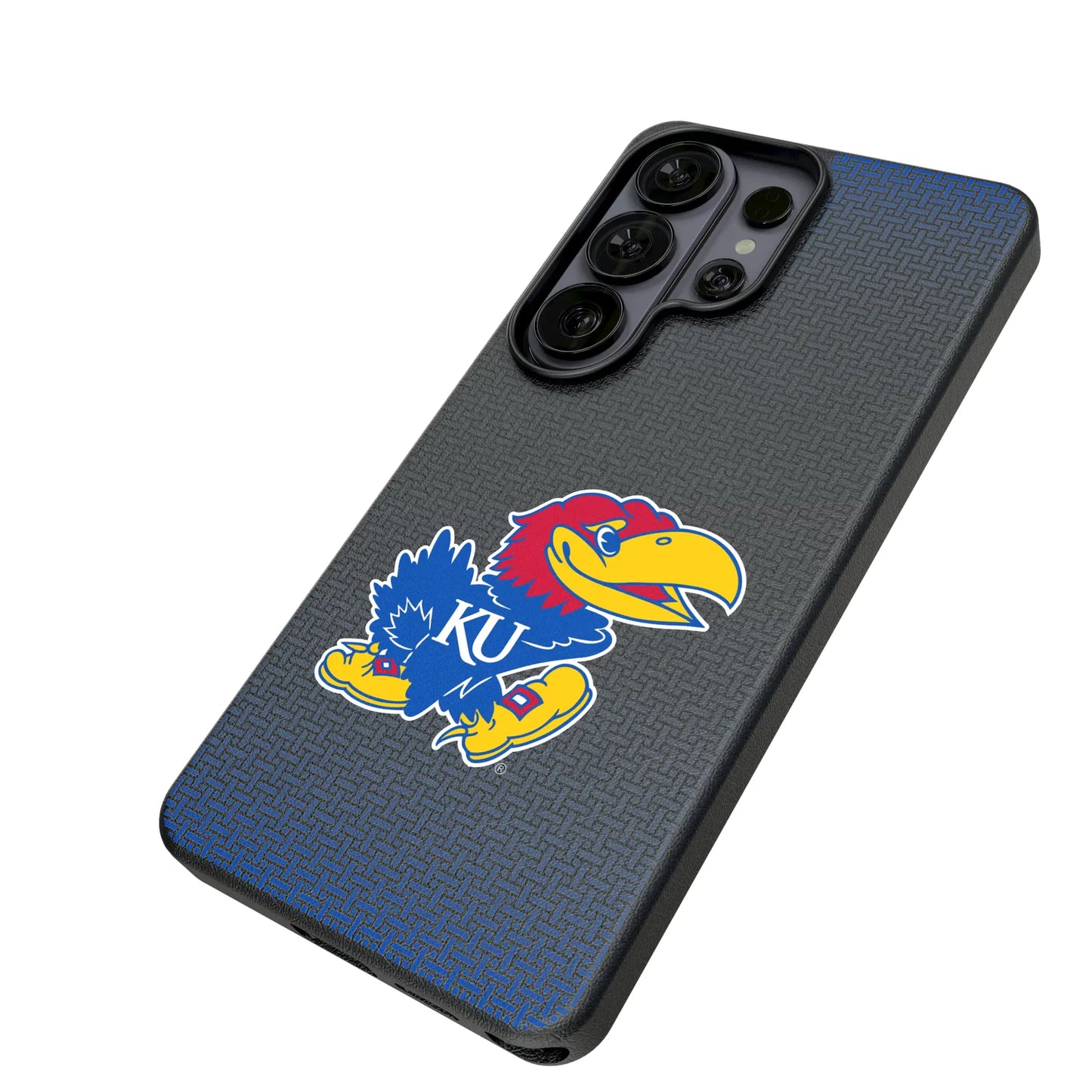 University of Kansas Jayhawks Linen MagSafe Compatible Phone Case for Samsung Galaxy