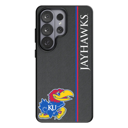 University of Kansas Jayhawks Sidebar MagSafe Compatible Phone Case for Samsung Galaxy