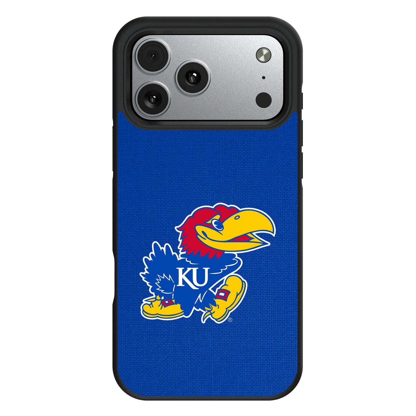 University of Kansas Jayhawks Solid Bump Phone Case for Apple iPhone