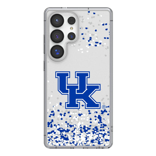 University of Kentucky Wildcats Confetti Clear Phone Case for Samsung Galaxy