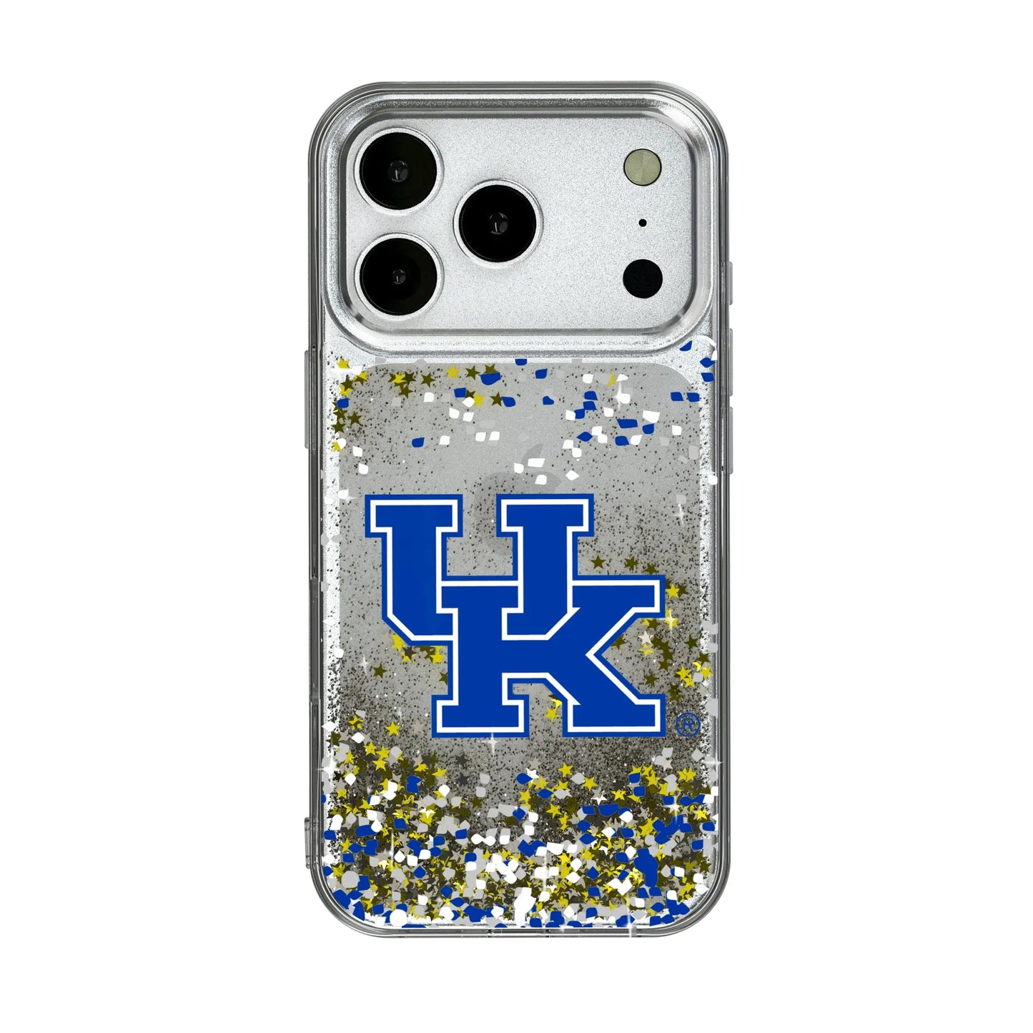 University of Kentucky Wildcats Confetti Glitter Phone Case for Apple iPhone