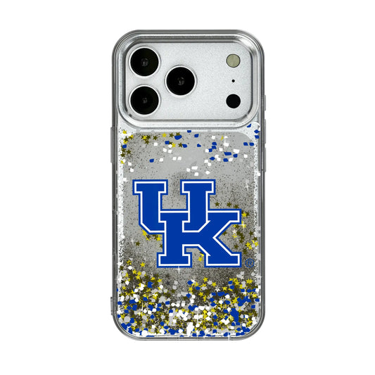 University of Kentucky Wildcats Confetti Glitter Phone Case for Apple iPhone