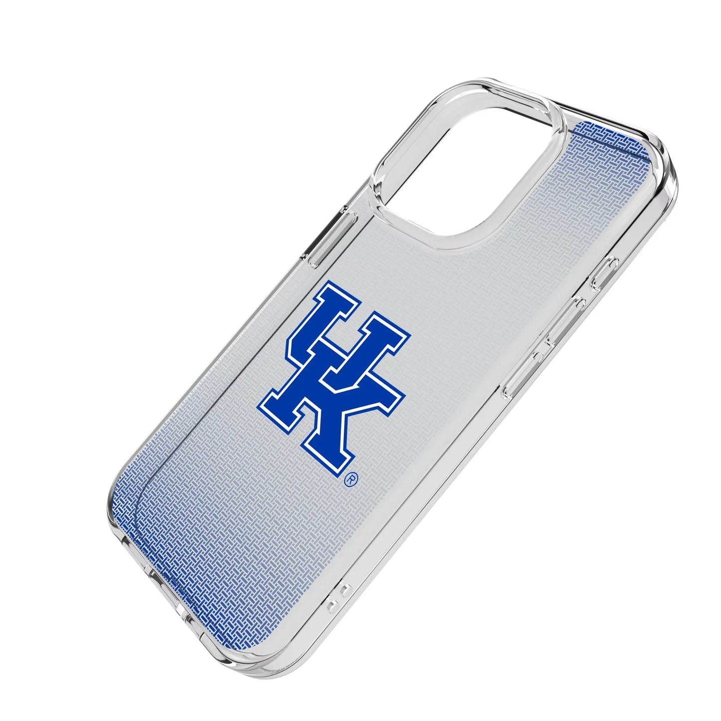 University of Kentucky Wildcats Linen Clear Phone Case for Apple iPhone