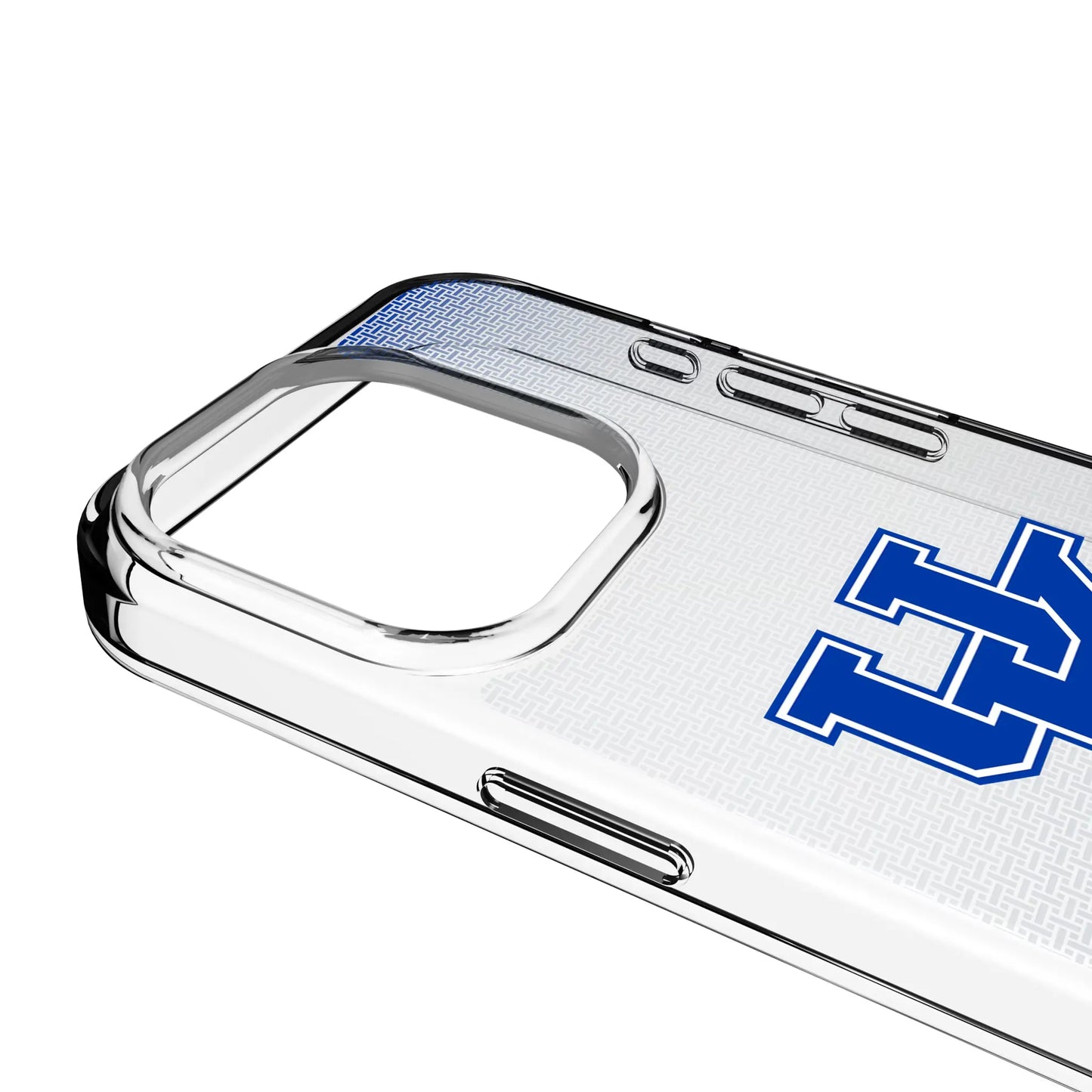 University of Kentucky Wildcats Linen Clear Phone Case for Apple iPhone