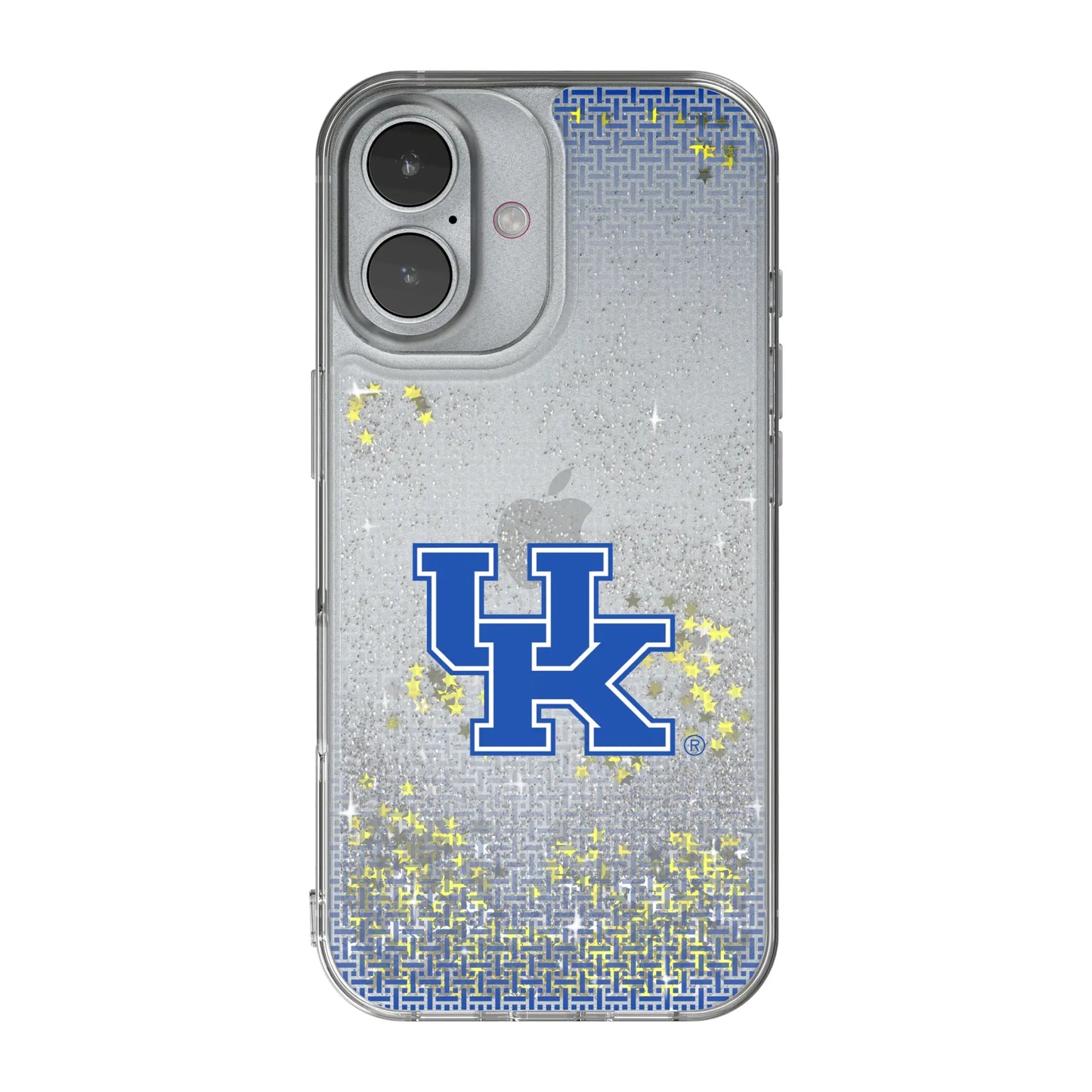 University of Kentucky Wildcats Linen Glitter Phone Case for Apple iPhone