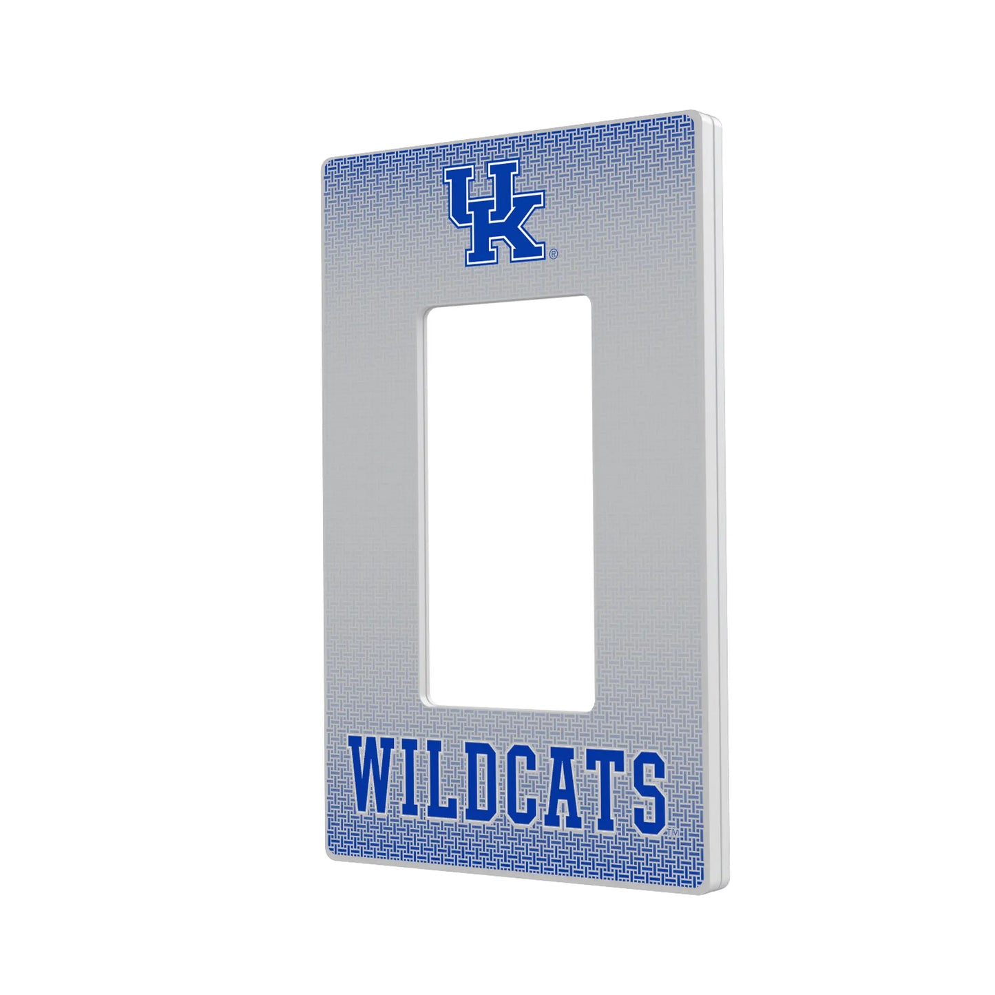 University of Kentucky Wildcats Linen Hidden-Screw Light Switch Plate