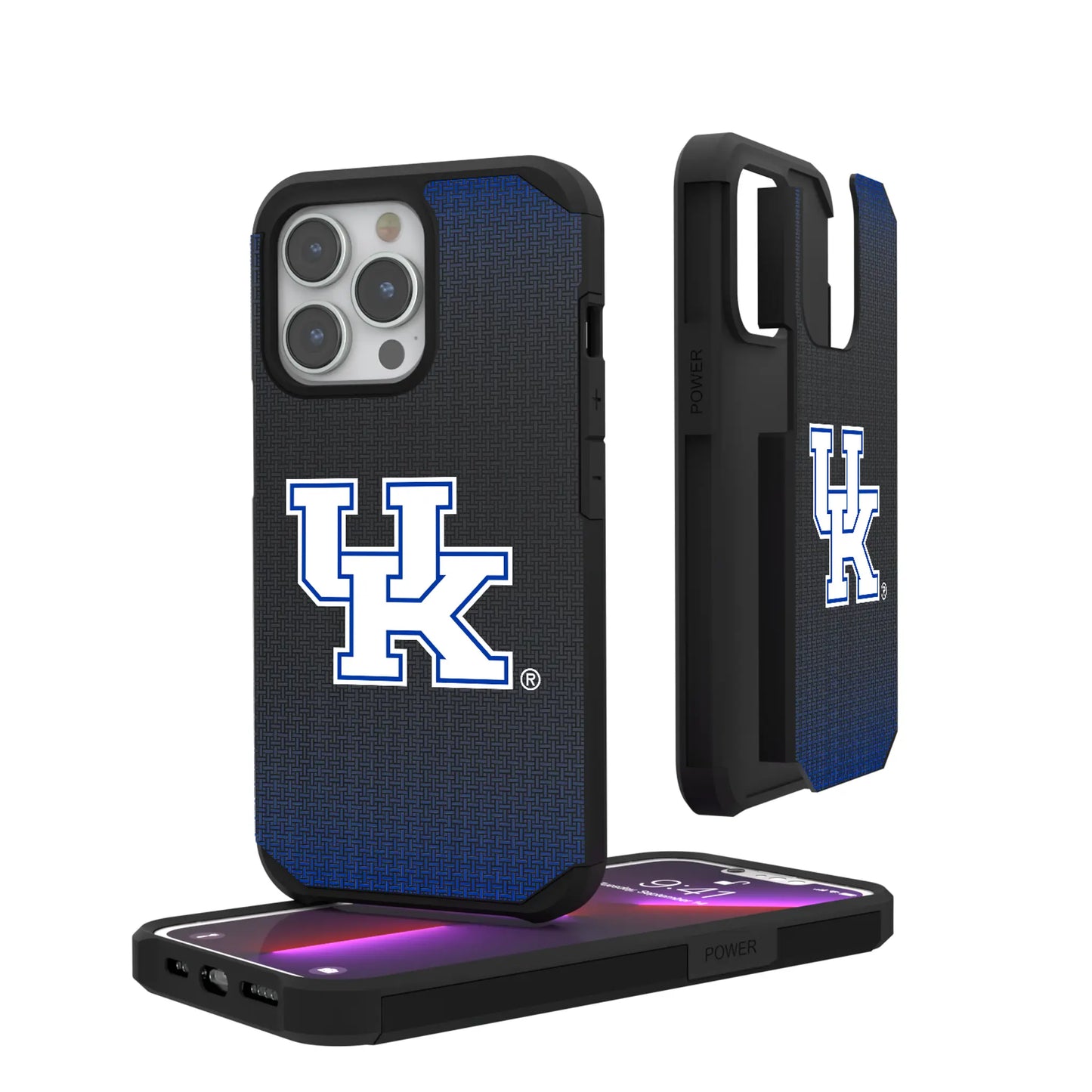 University of Kentucky Wildcats Linen Rugged Phone Case for Apple iPhone
