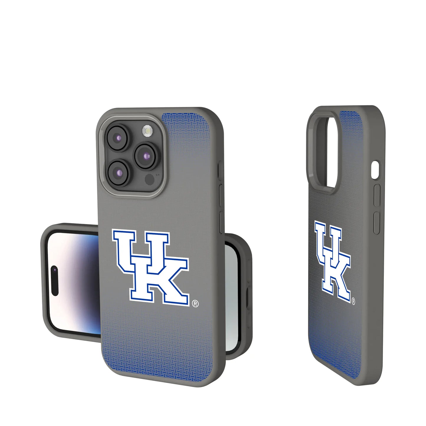 University of Kentucky Wildcats Linen Soft Touch Phone Case for Apple iPhone