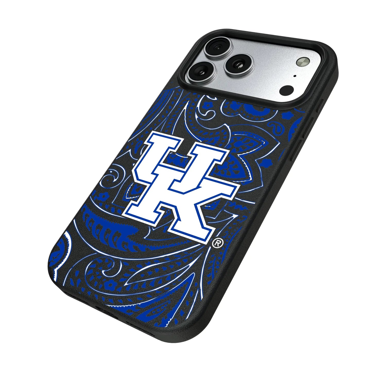 University of Kentucky Wildcats Paisley MagSafe Compatible Phone Case for Apple iPhone