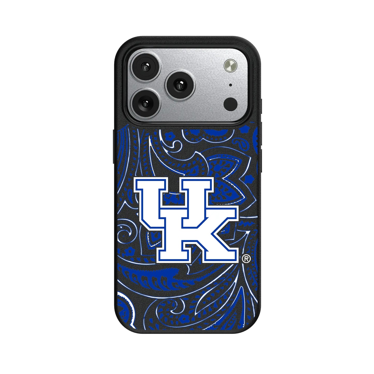 University of Kentucky Wildcats Paisley MagSafe Compatible Phone Case for Apple iPhone