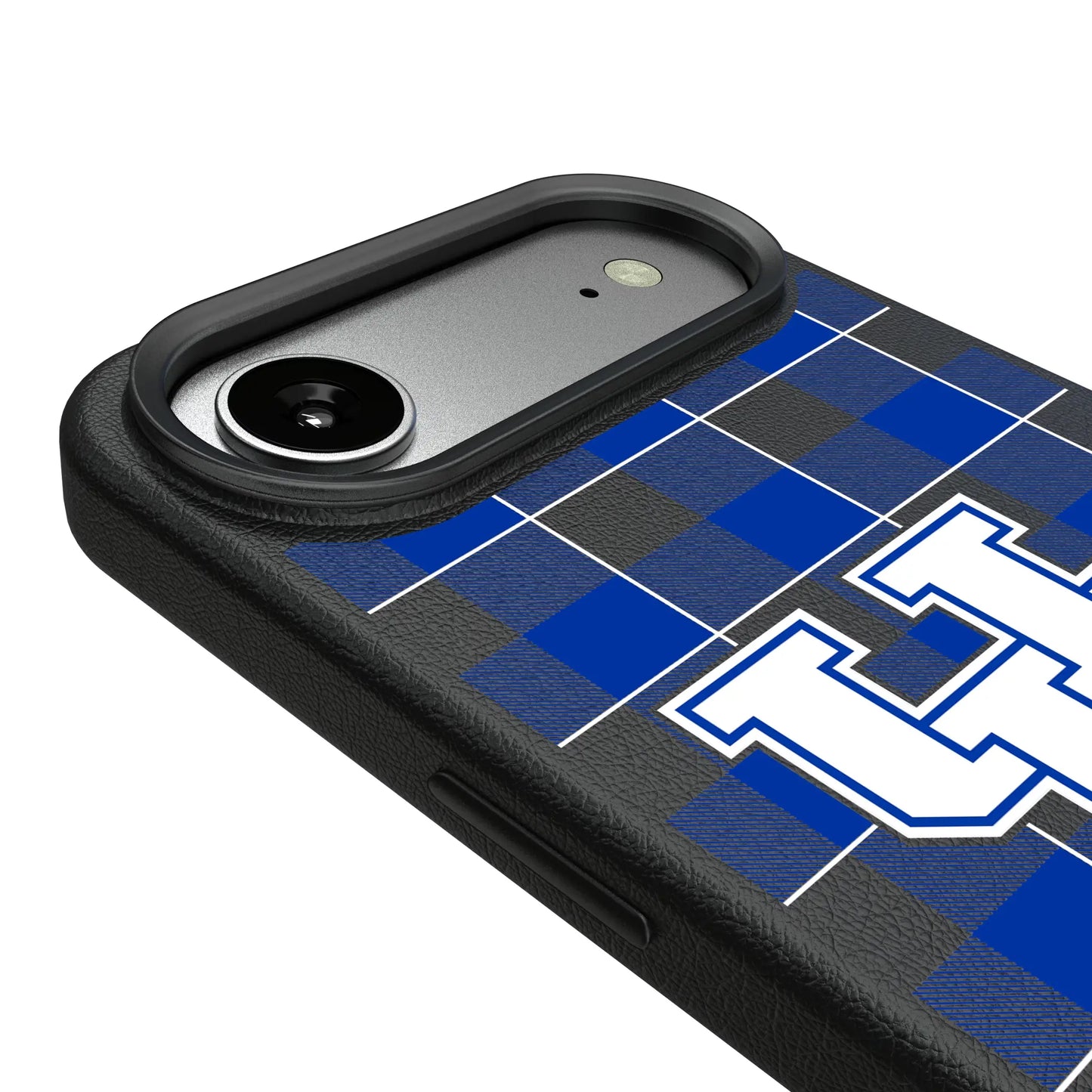 University of Kentucky Wildcats Plaid MagSafe Compatible Phone Case for Apple iPhone