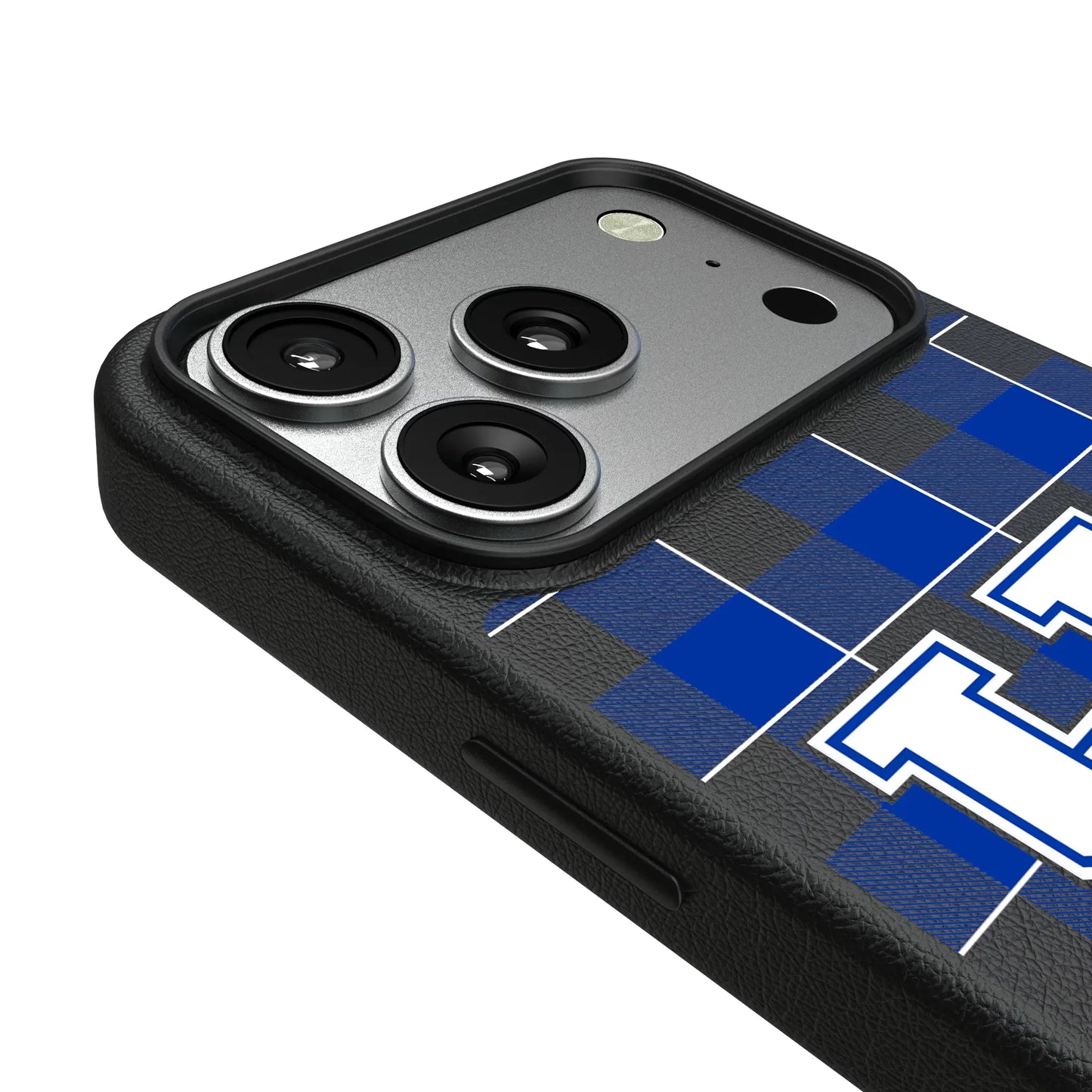 University of Kentucky Wildcats Plaid MagSafe Compatible Phone Case for Apple iPhone