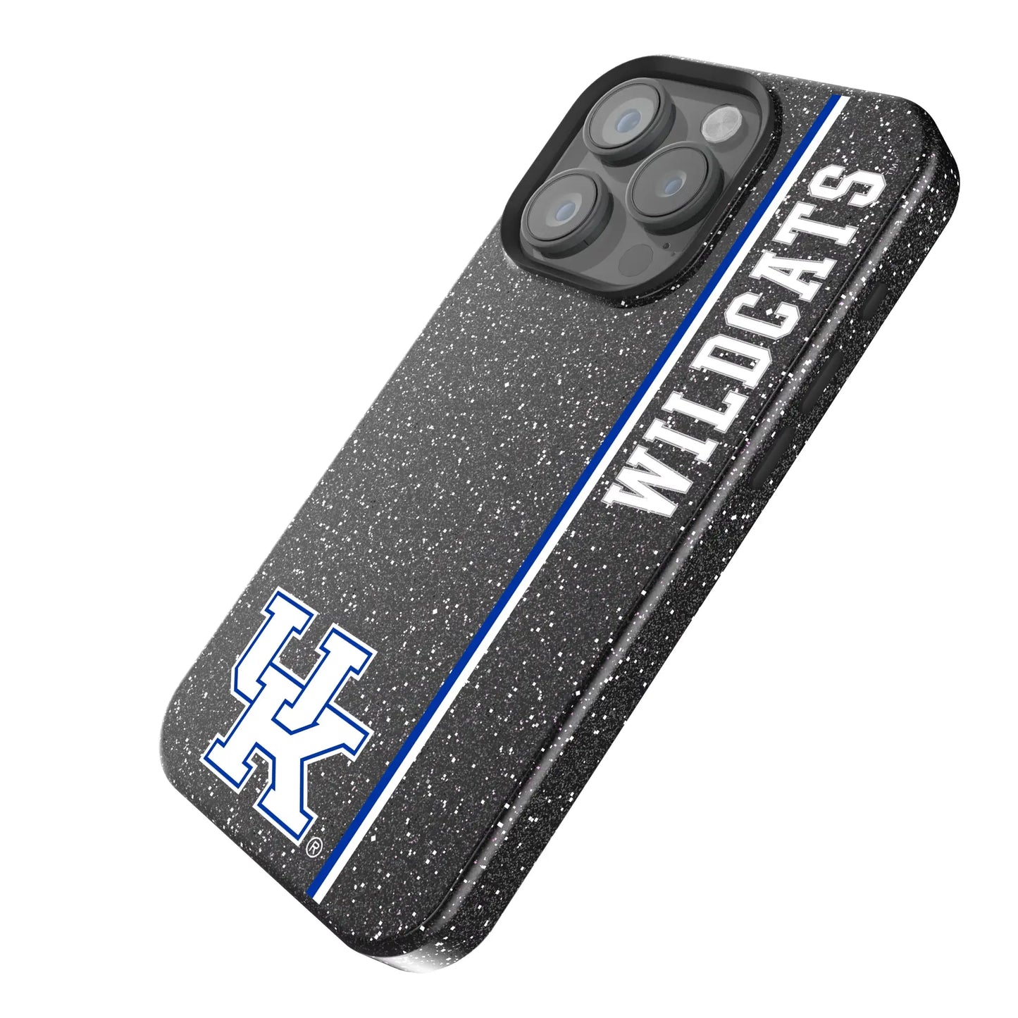 University of Kentucky Wildcats Sidebar Black Bling Phone Case for Apple iPhone
