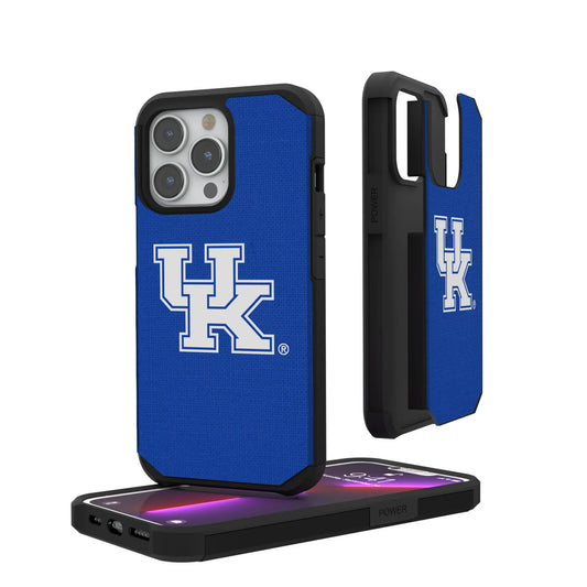 University of Kentucky Wildcats Solid Rugged Phone Case for Apple iPhone