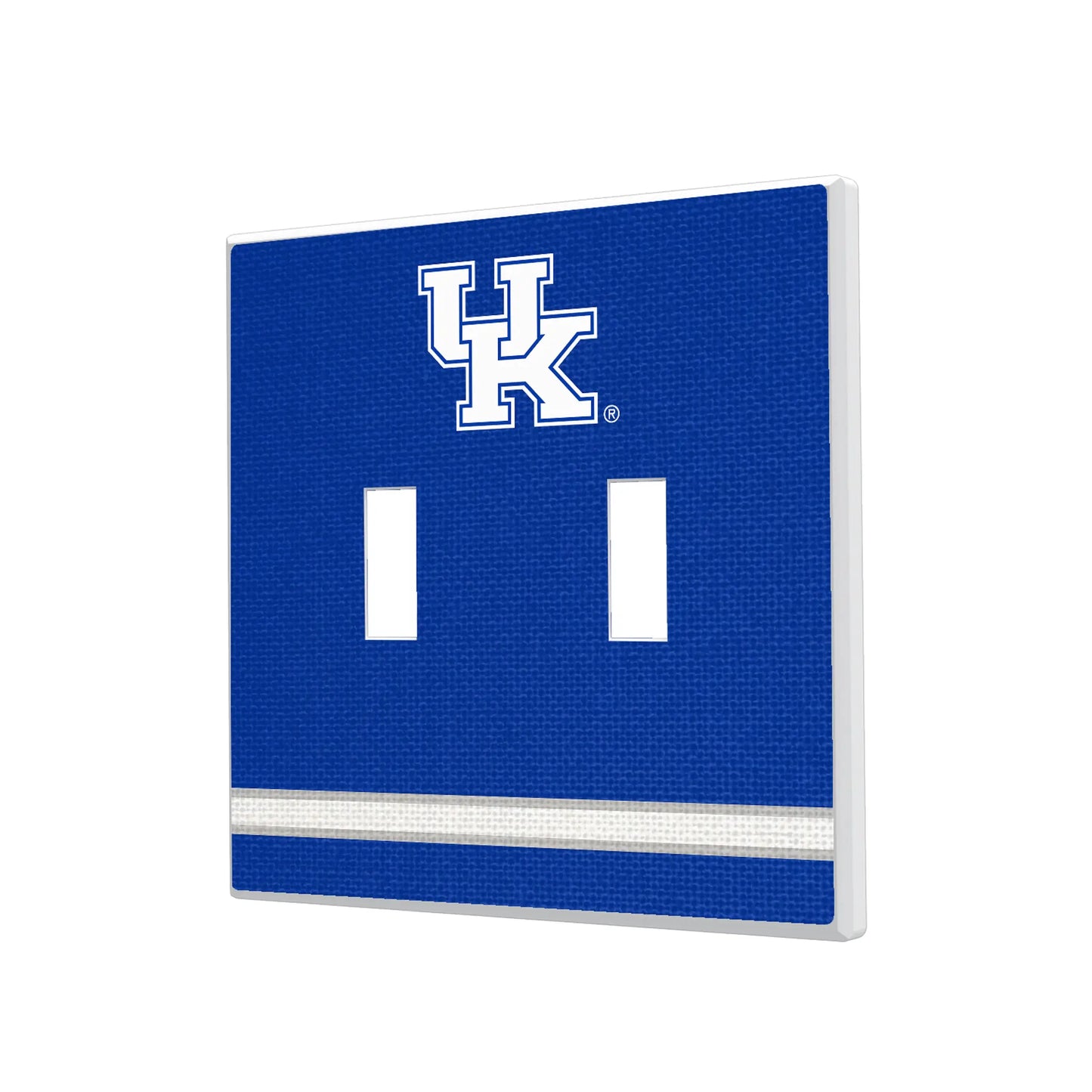University of Kentucky Wildcats Stripe Hidden-Screw Light Switch Plate