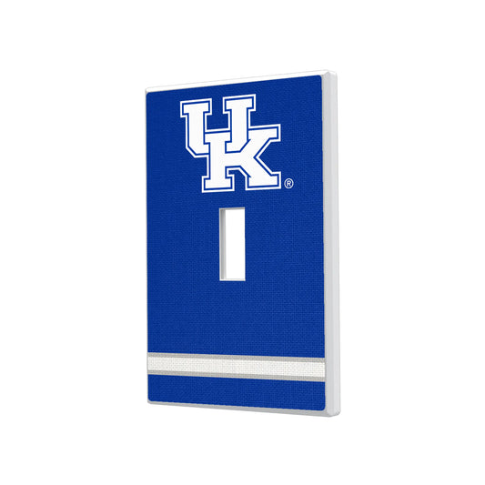 University of Kentucky Wildcats Stripe Hidden-Screw Light Switch Plate