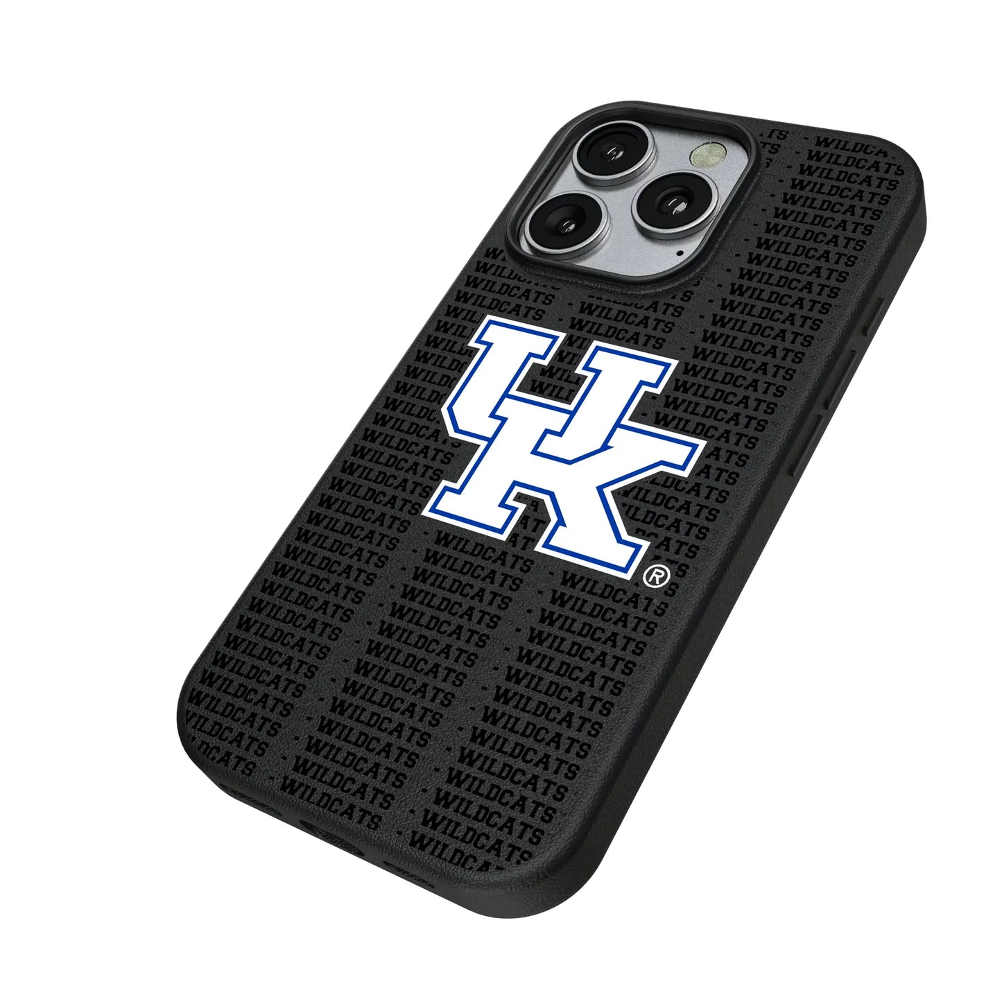 University of Kentucky Wildcats Text Backdrop MagSafe Compatible Phone Case for Apple iPhone