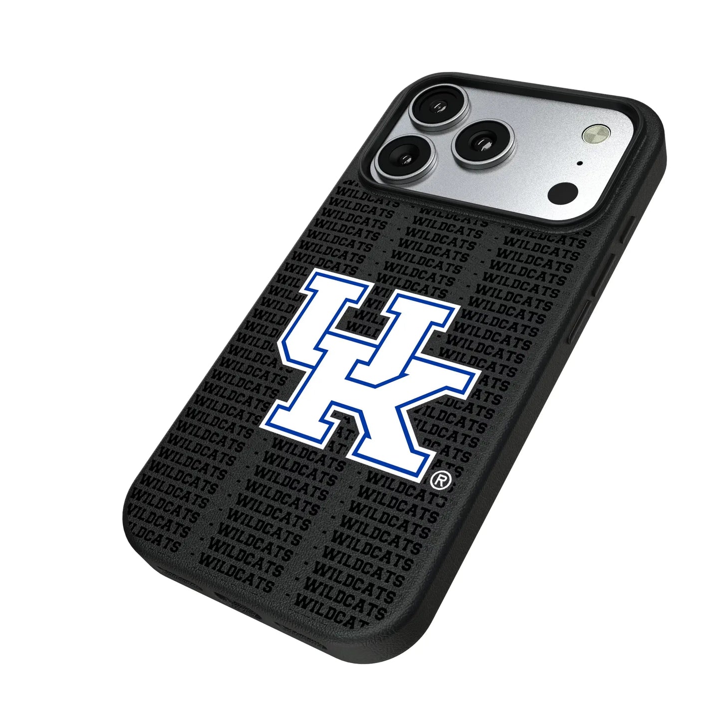 University of Kentucky Wildcats Text Backdrop MagSafe Compatible Phone Case for Apple iPhone