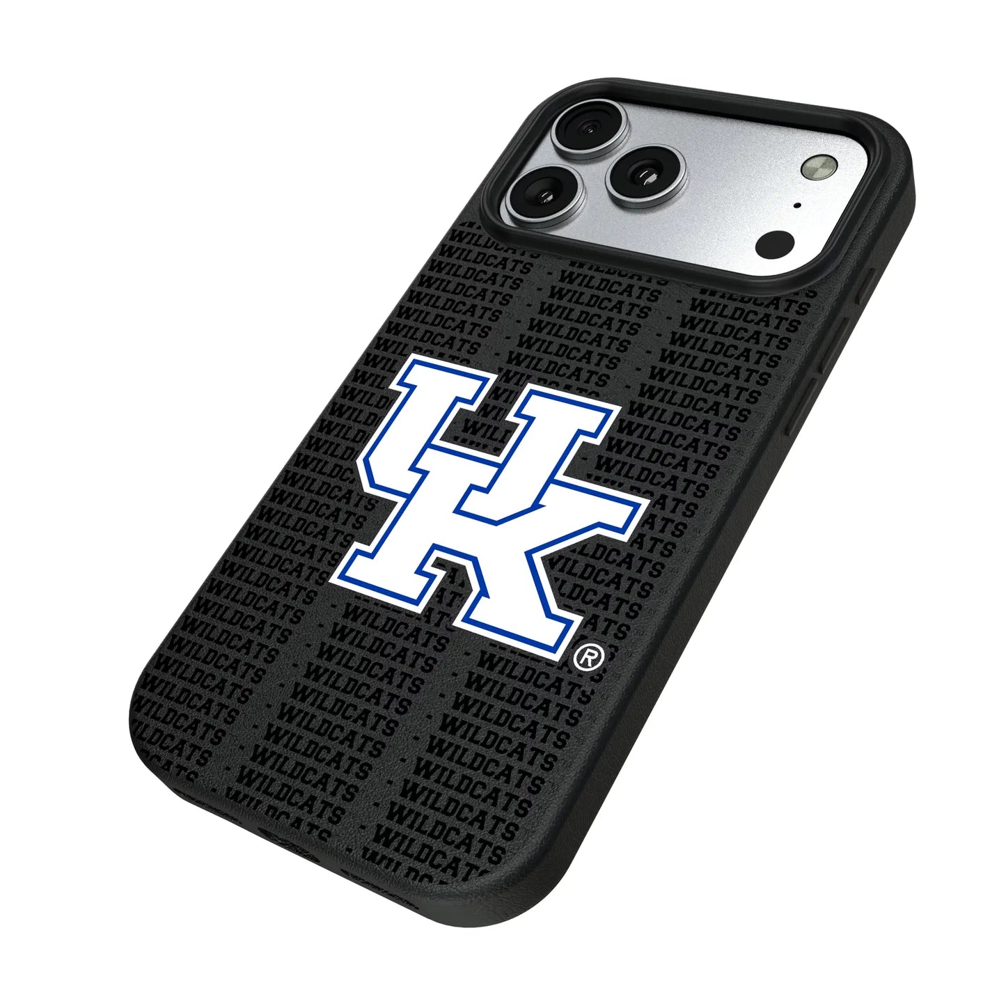 University of Kentucky Wildcats Text Backdrop MagSafe Compatible Phone Case for Apple iPhone