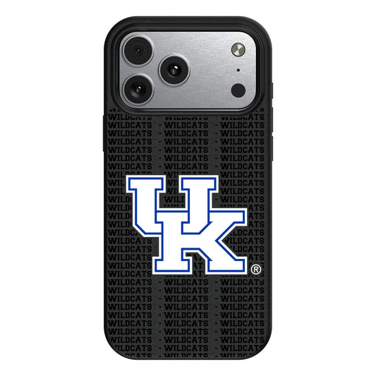 University of Kentucky Wildcats Text Backdrop MagSafe Compatible Phone Case for Apple iPhone