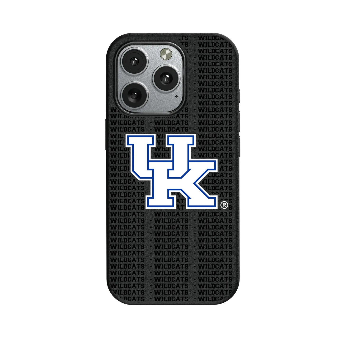 University of Kentucky Wildcats Text Backdrop MagSafe Compatible Phone Case for Apple iPhone