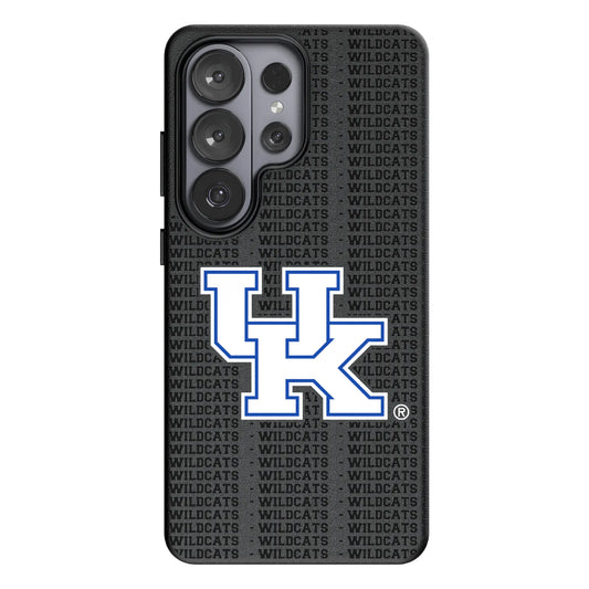 University of Kentucky Wildcats Text Backdrop MagSafe Compatible Phone Case for Samsung Galaxy
