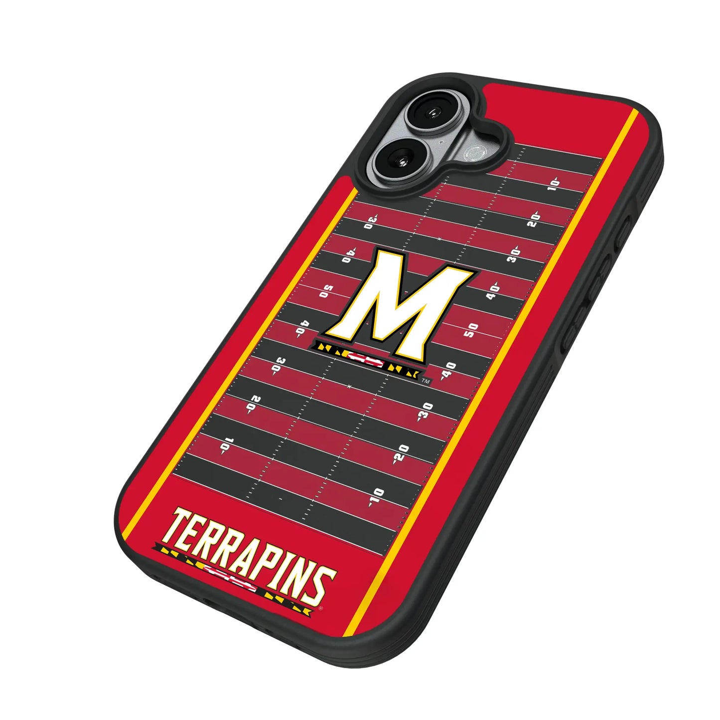 University of Maryland Terrapins Field Bump Phone Case for Apple iPhone