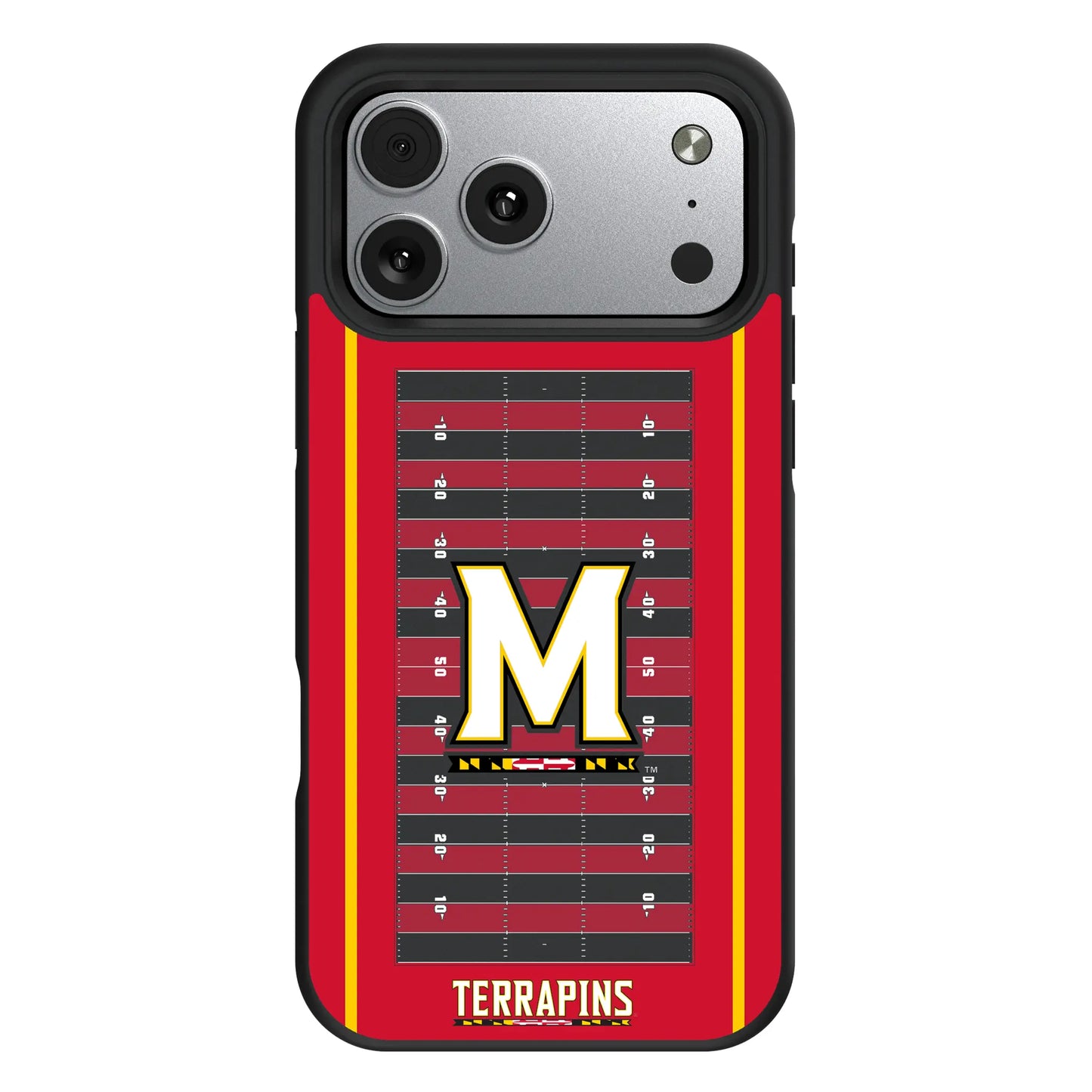 University of Maryland Terrapins Field Bump Phone Case for Apple iPhone