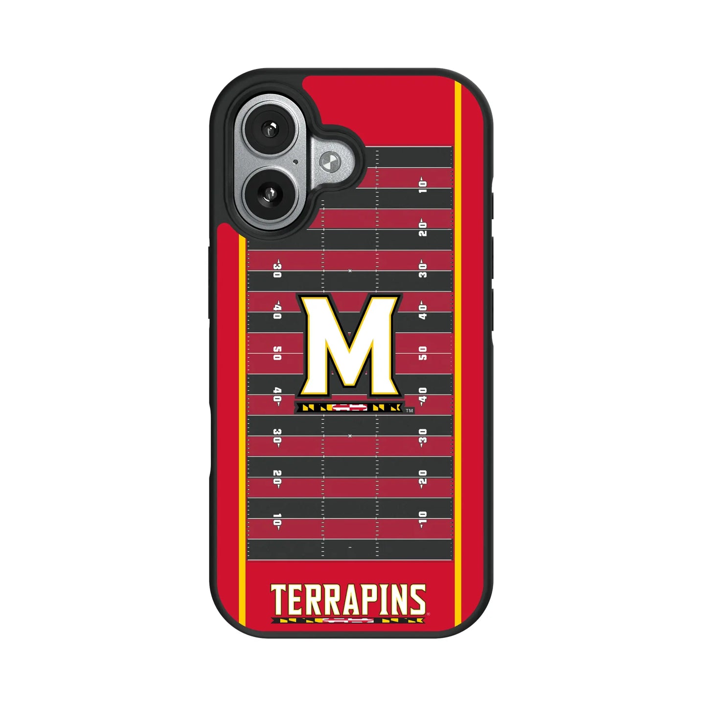 University of Maryland Terrapins Field Bump Phone Case for Apple iPhone