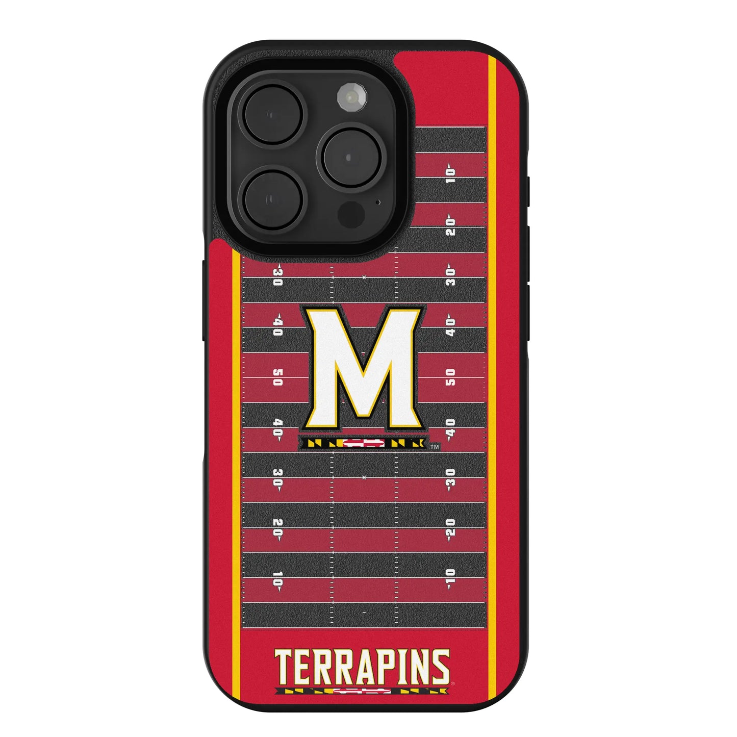 University of Maryland Terrapins Field Bump Phone Case for Apple iPhone