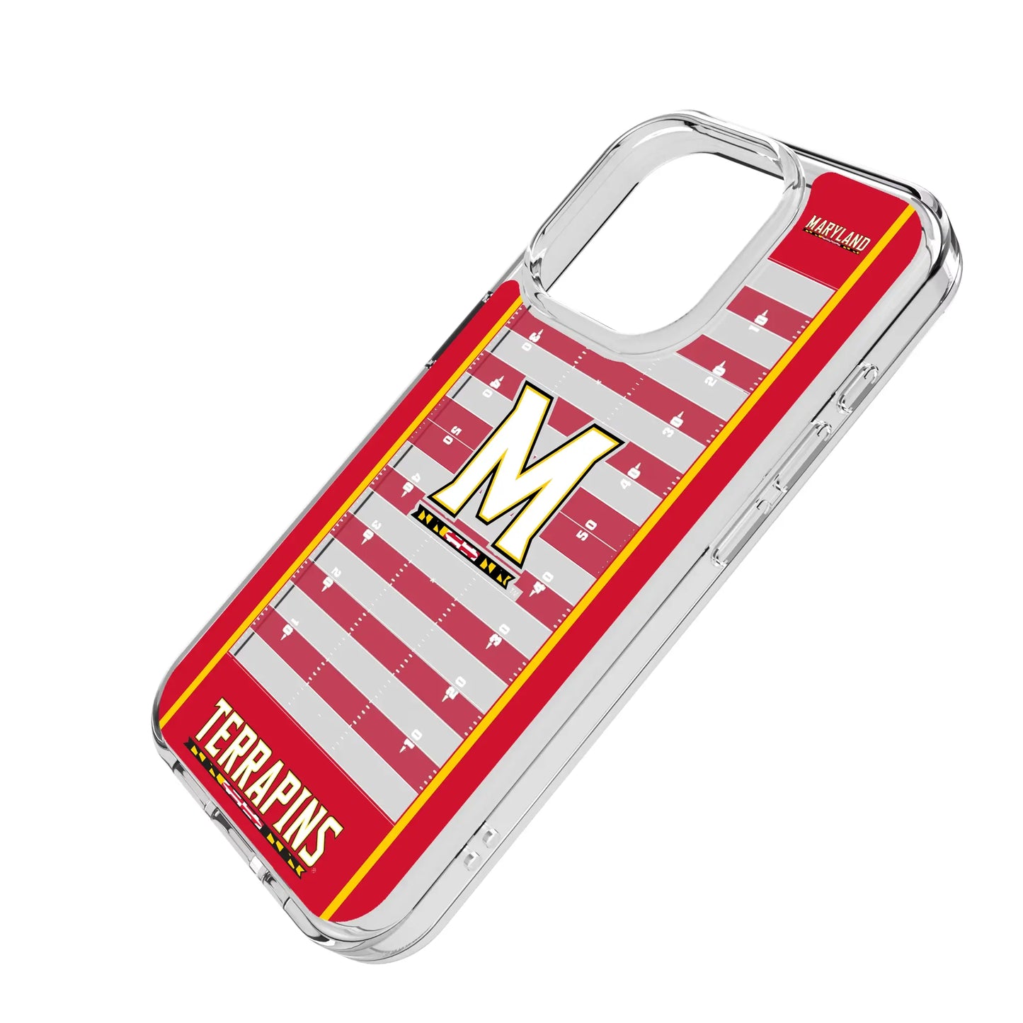 University of Maryland Terrapins Field Clear Phone Case for Apple iPhone
