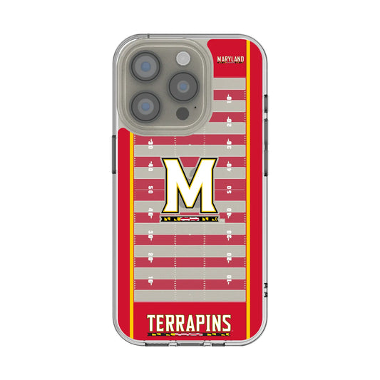 University of Maryland Terrapins Field Clear Phone Case for Apple iPhone